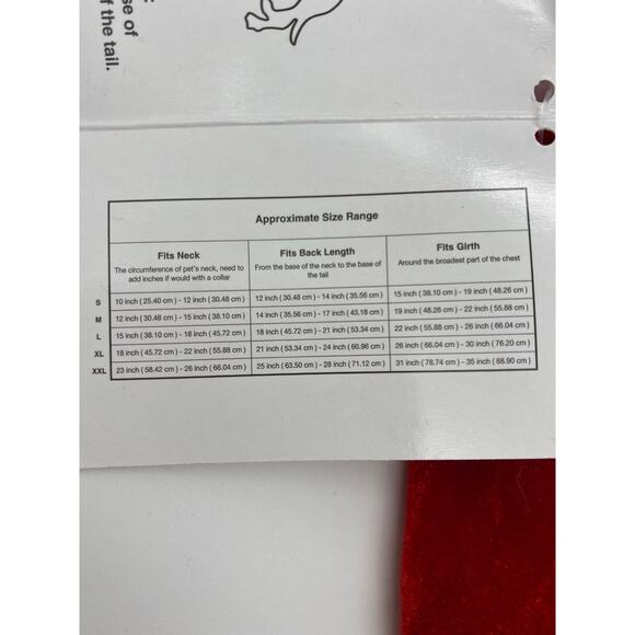 New Dog Pet Santa Claus Christmas Holiday Jumpsuit S - Picture 4 of 4